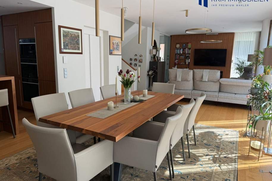 Exklusives Einfamilienhaus mit Pool, Lift und hochwertiger Ausstattung in ruhiger Grünlage, Haus-kauf, 2.250.000,€, 3400 Tulln