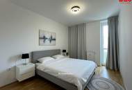 Linz-Oed: Dank vieler großer Fenster lichtdurchflutete 3-Zimmer-Wohnung mit Balkon & Autoabstellplatz in städtischer ruhiger Grünlage