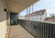 Pauschalmiete inklusive Warmwasser, Heizung & Kühlung - Moderne 2-Zimmer-Wohnung mit großzügigem Balkon (12,54 m²) und stilvoller Ausstattung