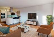 Wien-Stammersdorf: 4-Zimmer-Loggia-Wohnung mit Blick ins Grüne