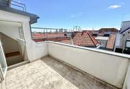 3-Zimmer Dachgeschoss mit hofseitiger Terrasse - U-Bahn in fußläufig erreichbar