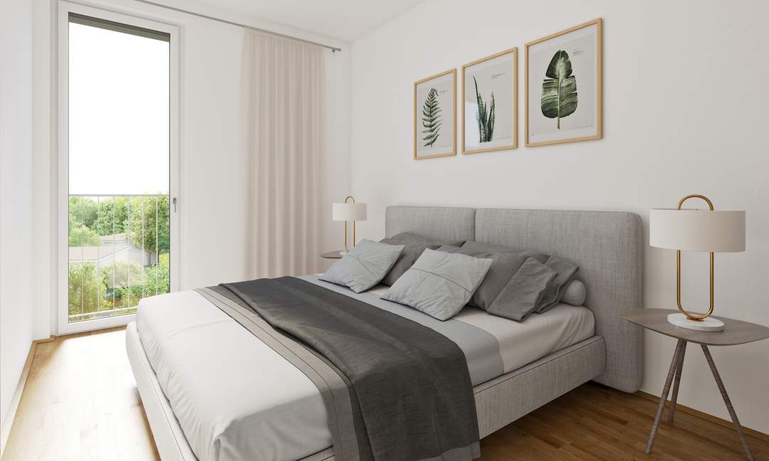 Erbstzug-Neubau nahe Alte Donau - 2 Zimmer, provisionsfrei