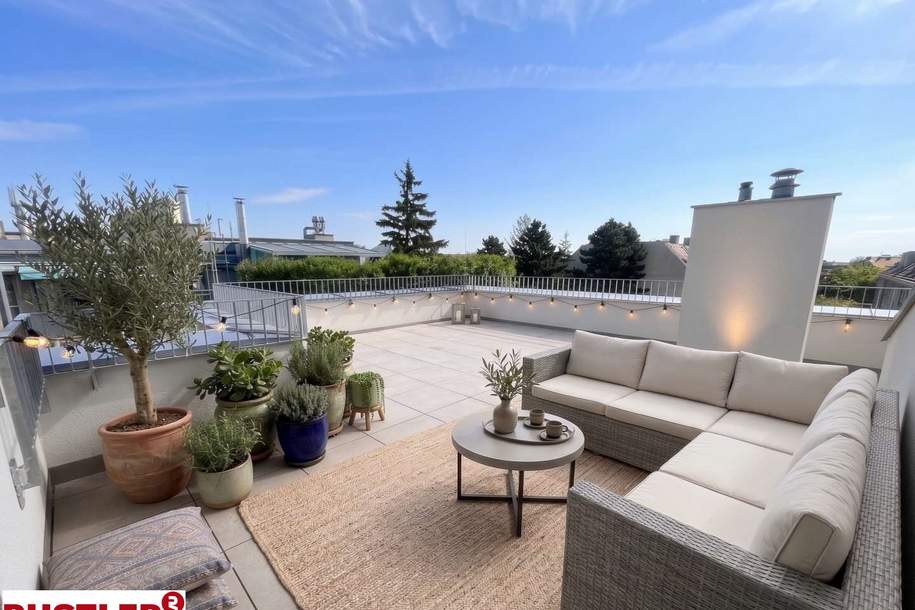 Sommer über den Dächern: Hochwertige Neubau-Dachterrassenwohnung - Provisionsfrei, Wohnung-kauf, 449.000,€, 1230 Wien 23., Liesing