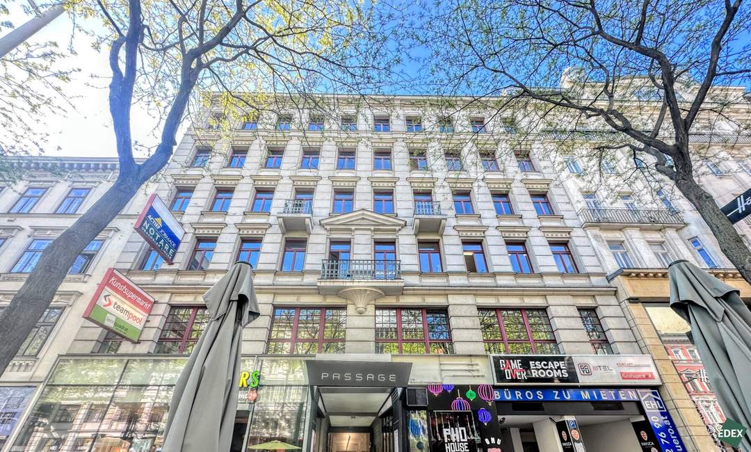 Klimatisierte Büroflächen auf der Mariahilfer Straße