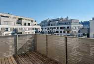 Moderne 2-Zimmer-Wohnung mit Balkon nahe U2 Aspernstraße/ Fitness, Sauna, Garten & Gemeinschaftsraum im Haus