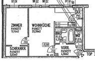Hofseitige 2-Zimmer-Wohnung im 2. Liftstock in Westbahnhof-Nähe