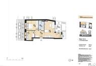 Dachgeschoß-Juwel - 3 Zimmer mit Südwest-Terrasse - Erstbezug