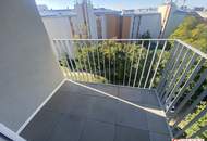 Moderne 2-Zimmer-Wohnung mit Balkon – kompakter Grundriss & helle Räume