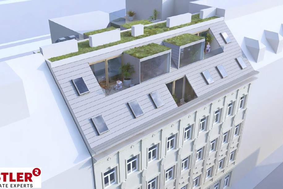 Sie suchen nach einer Möglichlkeit in Wien einen Dachboden auszubauen?, Gewerbeobjekt-kauf, 2.720.000,€, 1050 Wien 5., Margareten