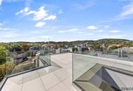 3,7m Raumhöhe im DG, Garage mit 2 Stellplätze, Atrium, Aufzug in die Wohnung und 360° Dachterrasse