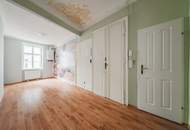 Sanierungsbedürftige Altbauwohnung mit guter Raumstruktur