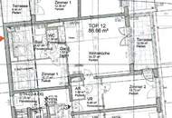 Traumhafte und voll möblierte Dachgeschosswohnung ERSTBEZUG! in Aspern