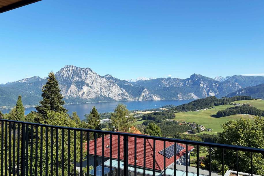 Erstbezug! Absoluter See- und Gebirgspanoramablick, 4-Zimmer Wohnung mit Bungalow-Feeling über der Nebelgrenze!, Wohnung-kauf, 1.180.000,€, 4813 Gmunden