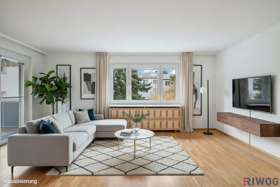 Charmante Ruheoase mit perfekter Anbindung I Loggia mit Blick ins Grüne I Mauer, Wohnung-kauf, 380.000,€, 1230 Wien 23., Liesing