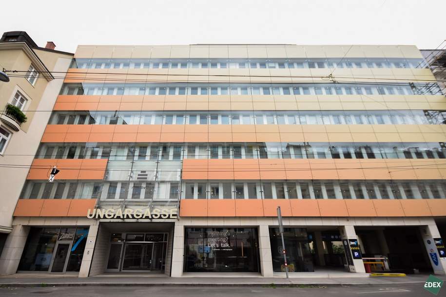 Büroflächen im myhive Ungargasse, Gewerbeobjekt-miete, 4.370,00,€, 1030 Wien 3., Landstraße