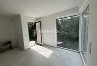 Ein Haus mit Blick zur Burg Kreuzenstein