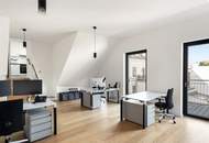 Dachgeschoss-Büro mit Balkon!! Klimatisiert in schönem Haus im 7ten.
