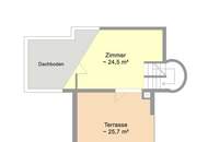 Eckreihenhaus mit Einfamilienhauscharakter in zentrumsnaher Aussichtsslage