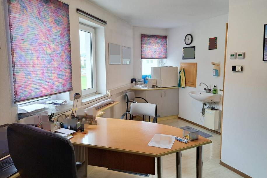 Zentrales Büro/Kanzlei mit Parkplätzen nahe Krankenhaus, Gewerbeobjekt-miete, 792,00,€, 4780 Schärding