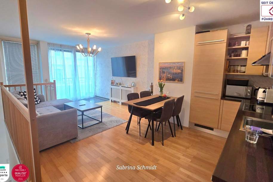 Moderne Maisonette mit 3 Zimmern, optionalen Garagenplatz & französischen Balkon in 1090 Wien (AKH) -hell, zentral und ruhig*, Wohnung-kauf, 399.000,€, 1090 Wien 9., Alsergrund