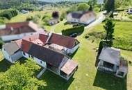 "DREIKANTHOF" mit ca. 9.436 m² Grund und diversen Nebengebäuden in Ruhelage