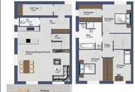Wunderbare Wohnung in ruhiger Lage in Reihenhaus