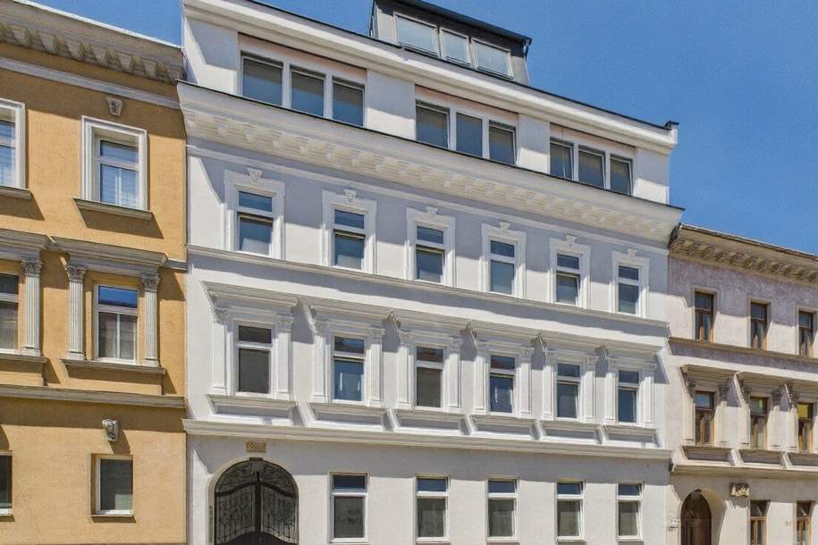 Hochwertig sanierte Altbau- &amp; Dachgeschosswohnungen mit Weitblick – Haberlgasse 1160 Wien, Wohnung-kauf, 574.800,€, 1160 Wien 16., Ottakring