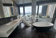 Großzügige 4 Zimmer Wohnung mit über 100 m² Balkon und Blick auf die Donau!