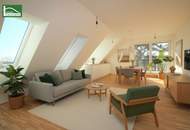 Charmante 3-Zimmer-Dachgeschosswohnung mit großzügiger privater Dachterrasse in der Larischgasse 2