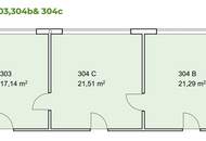 39m² mit 2 Büroräumen