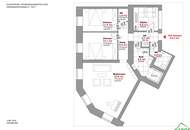 3-Zimmer-Altbauwohnung mit Einbauküche!