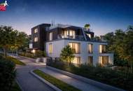 Exklusiv wohnen im Cottageviertel – Moderne 2-Zimmer-Neubauwohnung mit Balkon in Grünruhelage !!