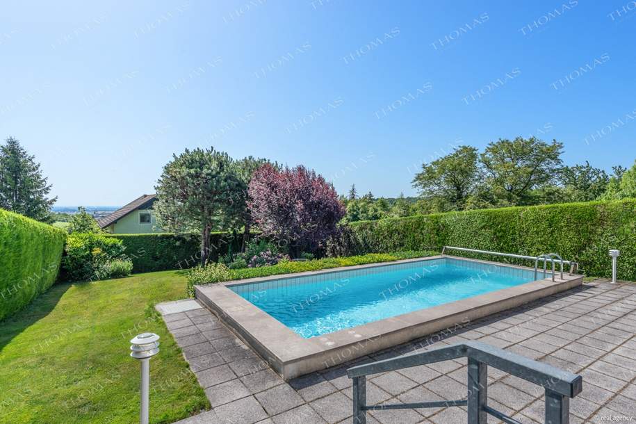 Exklusives Einfamilienhaus mit Weitblick über Wien in Hagenbrunn !, Haus-miete, 3.790,00,€, 2102 Korneuburg