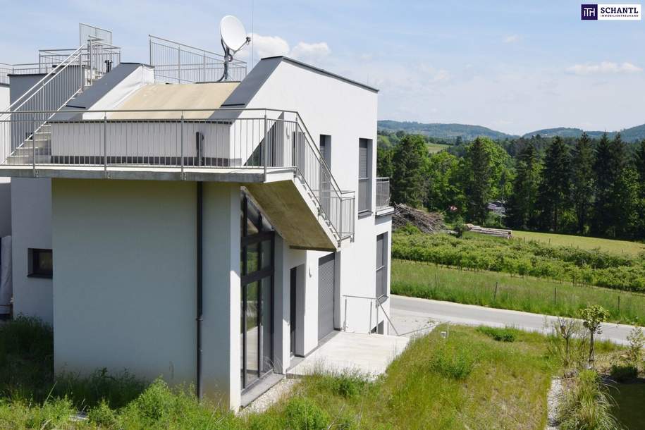 IDYLLISCHES DOPPELHAUS in den Weinbergen - mit DOPPELGARAGE, GARTEN, TERRASSE & DACHTERRASSE!, Haus-miete, 1.894,20,€, 8113 Graz-Umgebung
