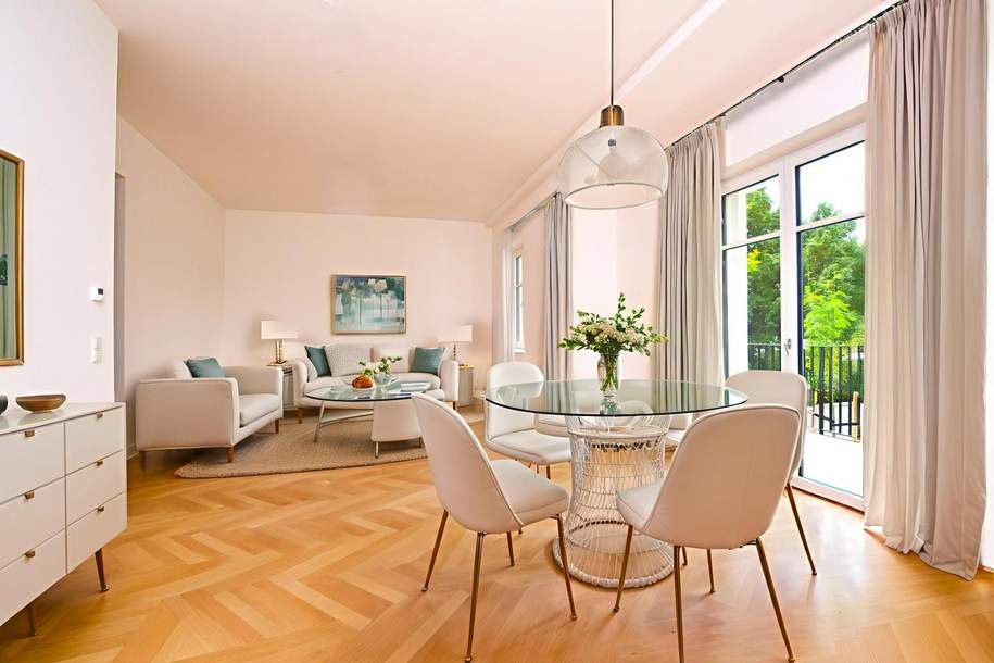 Villa Auhof, exklusives Wohnen mit Altbauflair! Provisionsfrei bis 30.6.!, Wohnung-kauf, 1.106.600,€, 1130 Wien 13., Hietzing