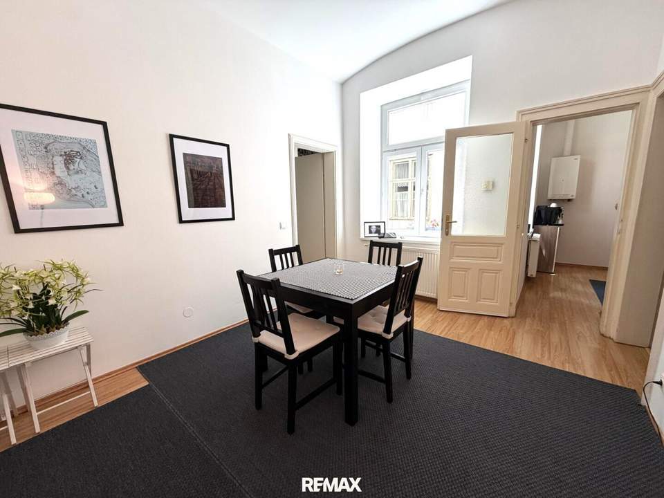 Ein eigener Rückzugsort zum Penthouse – nur gemeinsam mit einer Großwohnung erhältlich 42-m²-Personalwohnung im Erdgeschoss in Wien – um € 290.000!