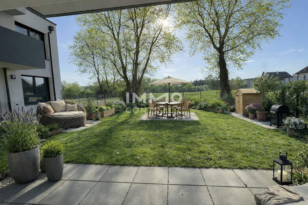Stylische 2-Zimmer Gartenwohnung mit Terrasse – urban wohnen, draußen genießen