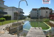 4- Zimmer Dachgeschosswohnung mit traumhafter Dachterrasse/Lift/PKW-Abstellplatz und exklusivem Schwimmbiotop