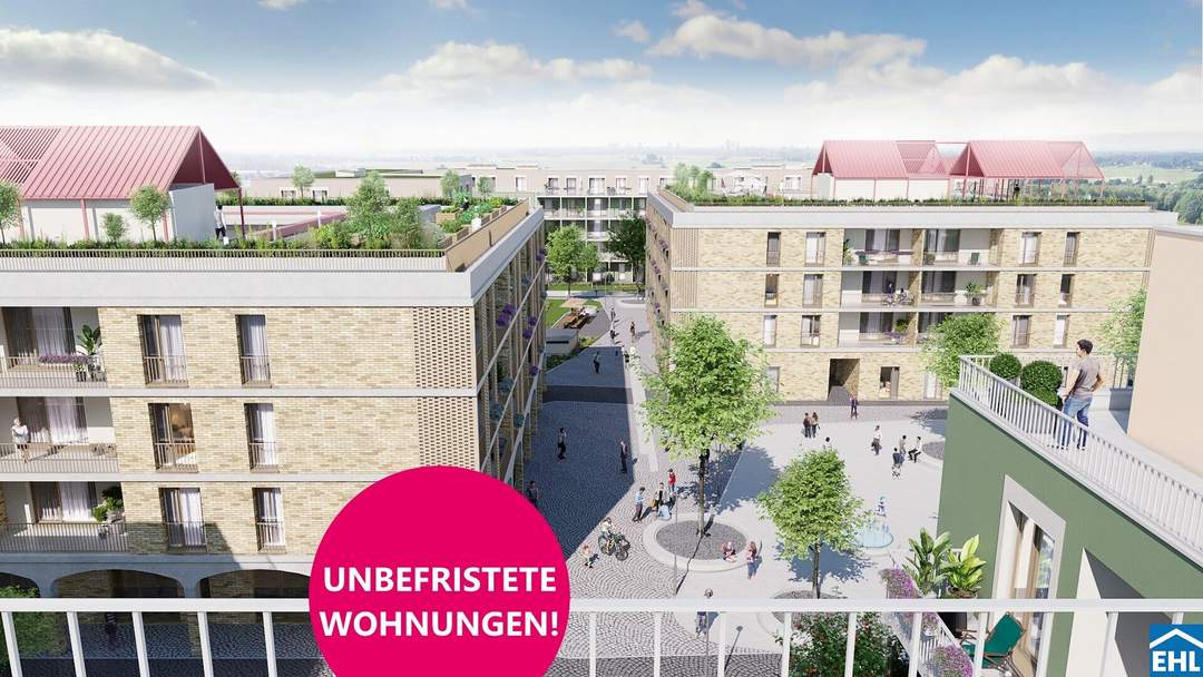 Wohnen im Tullnerfeld: Unbefristete Mietwohnungen mit exzellenter Infrastruktur