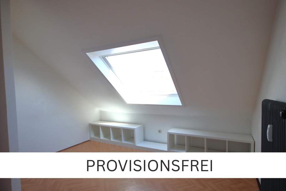 1-Zimmer-Dachgeschoßwohnung: Perfekte Lage für Studenten, Wohnung-miete, 595,01,€, 8010 Graz(Stadt)