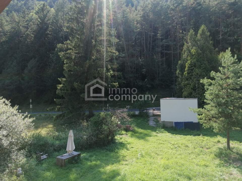 Einfamilienhaus mit viel Potenzial in ruhiger Waldlage nahe Pernitz