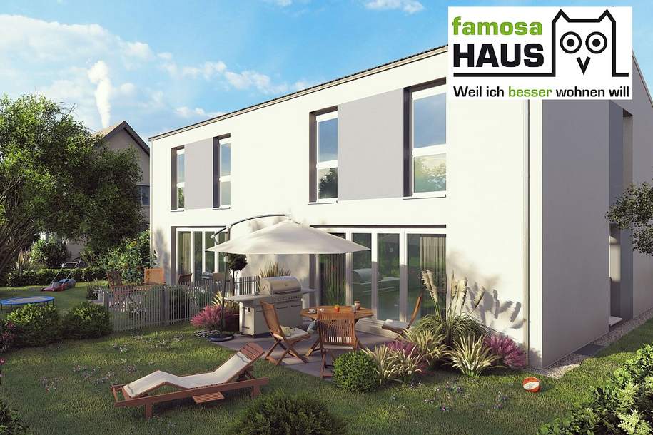 Provisionsfreies Niedrigenergiehaus zum Fixpreis mit 4 Zimmern, Vollunterkellerung und Eigengrund, Haus-kauf, 399.900,€, 2460 Bruck an der Leitha