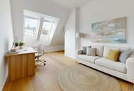 Neubau DG-Terrassenwohnung in Ruhelage | PKW-Stellplatz | 3 Min. zum Kutschkermarkt und zur U6 | 2 Min. zum Aumannplatz