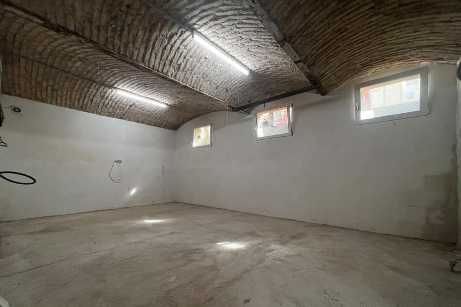 Lager, Depot, Archiv: Gewölbekeller mit Strom Nähe Hütteldorfer Straße und Meiselmarkt, Gewerbeobjekt-kauf, 29.000,€, 1140 Wien 14., Penzing