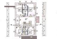 Gebäudeensemble im Zentrum - Café mit Pension und Wohnhaus sowie imposantem Stadl und Garten