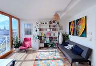 Linz/Stadt: Dachgeschosswohnung (2 Zimmer) mit herrlichem Fernblick in der Schubertstraße
