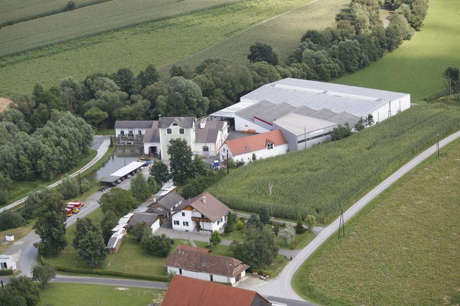 MIETE: Lagerhalle in Stadtrandlage von Fürstenfeld, Gewerbeobjekt-miete, 8.928,00,€, 8280 Hartberg-Fürstenfeld