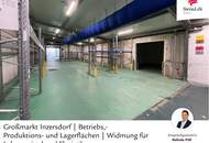 Großmarkt Inzersdorf | Betriebs,- Produktions- und Lagerflächen | Widmung für Lebensmittel und Floristik