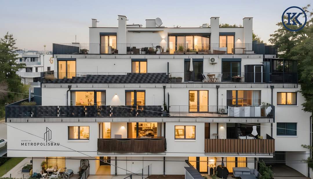 Helles 2-Zimmer-Apartment nahe Alte Donau & Donauzentrum