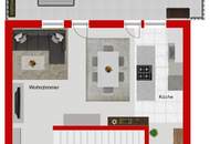 Repräsentative 4-Zimmer-Maisonette mit exklusiver Südterrasse | MAXGLAN